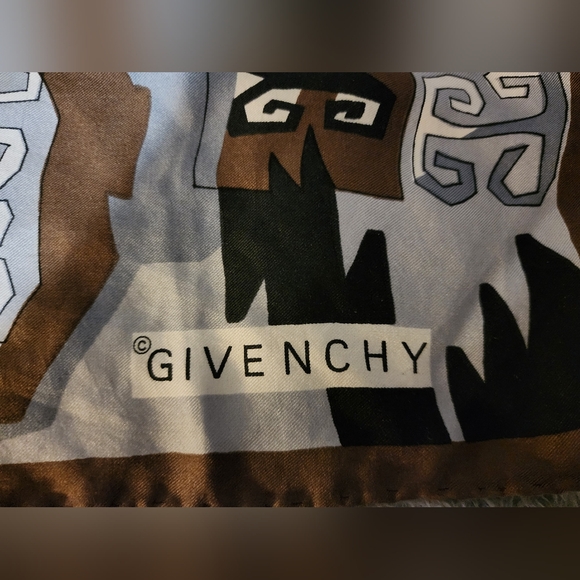 Givenchy Silk Scarf Vintage - Picture 10 of 16